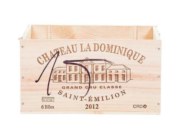 Lot de 9 caisses à vin déclassées