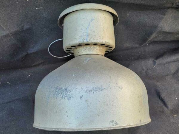 lampe industrielle nucléa, aspect vintage