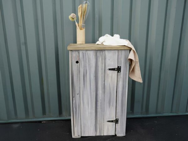 Meuble de rangement gris