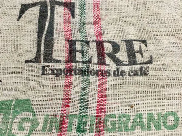 Sac de café en sisal marquage Tere