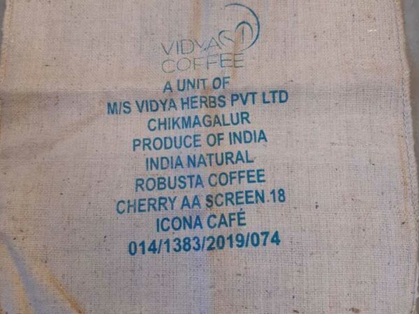 Sac en toile de jute Vidya coffee