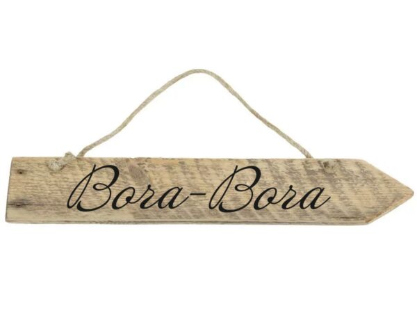 décoration flèche en bois personnalisable
