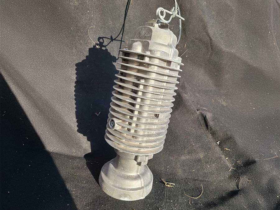 Lampe métal